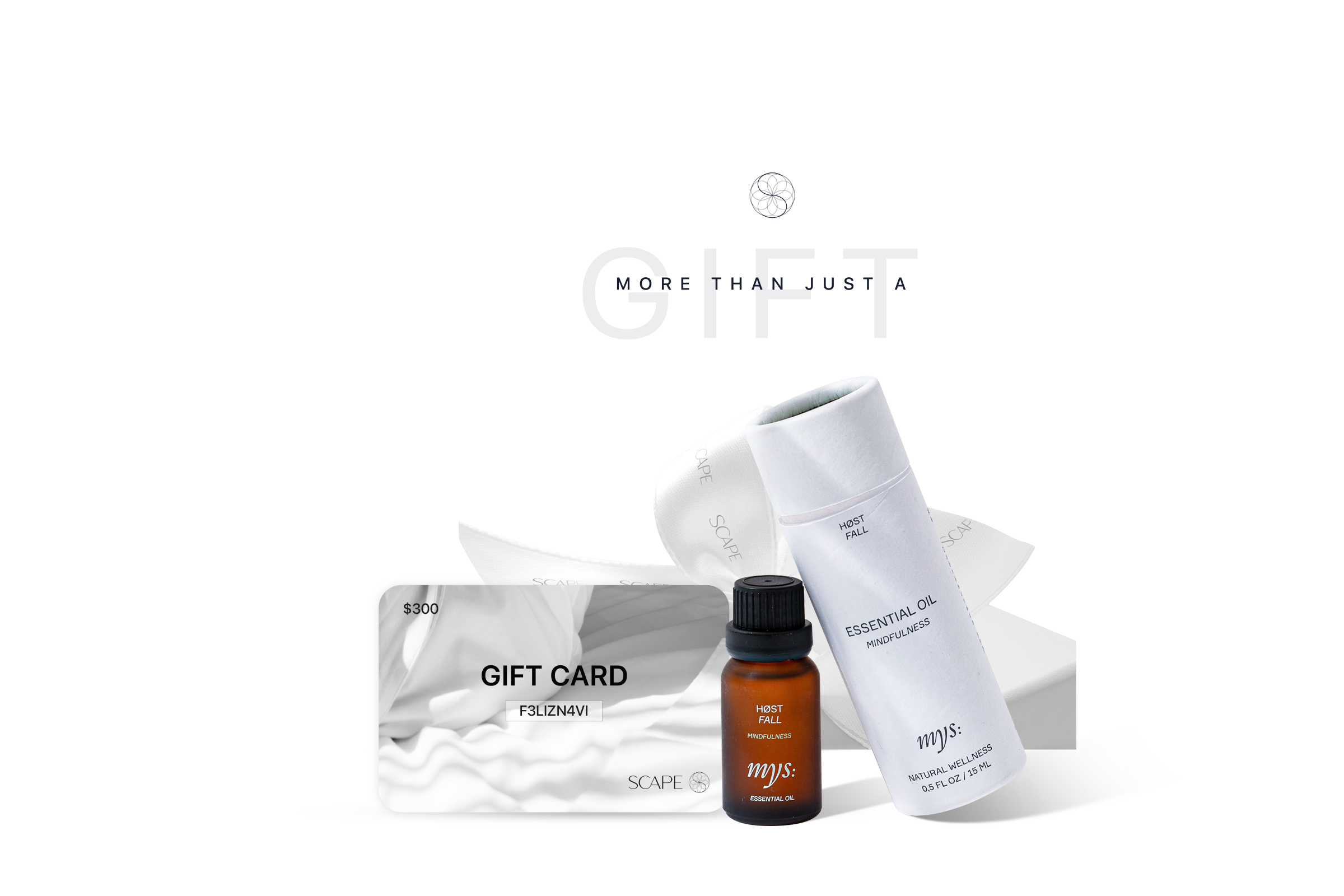 ESSENTIAL OIL FALL + GIFT CARD SCAPE 500 MXN