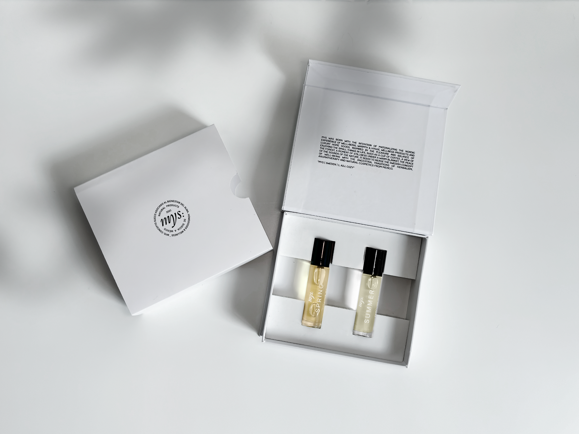 Kit 2 Perfume en Aceite Spring  · Summer